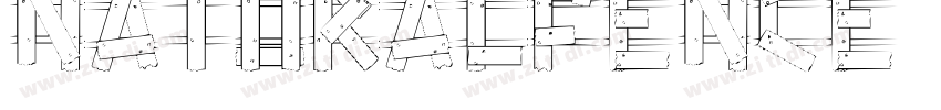 NaturalFence Extraex字体转换 NaturalFence Extraex字体转换